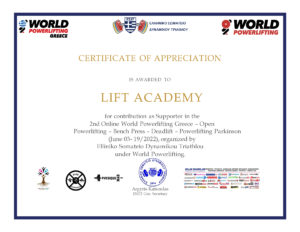 Certificate of Appreciation-LIFT ACADEMY-2022