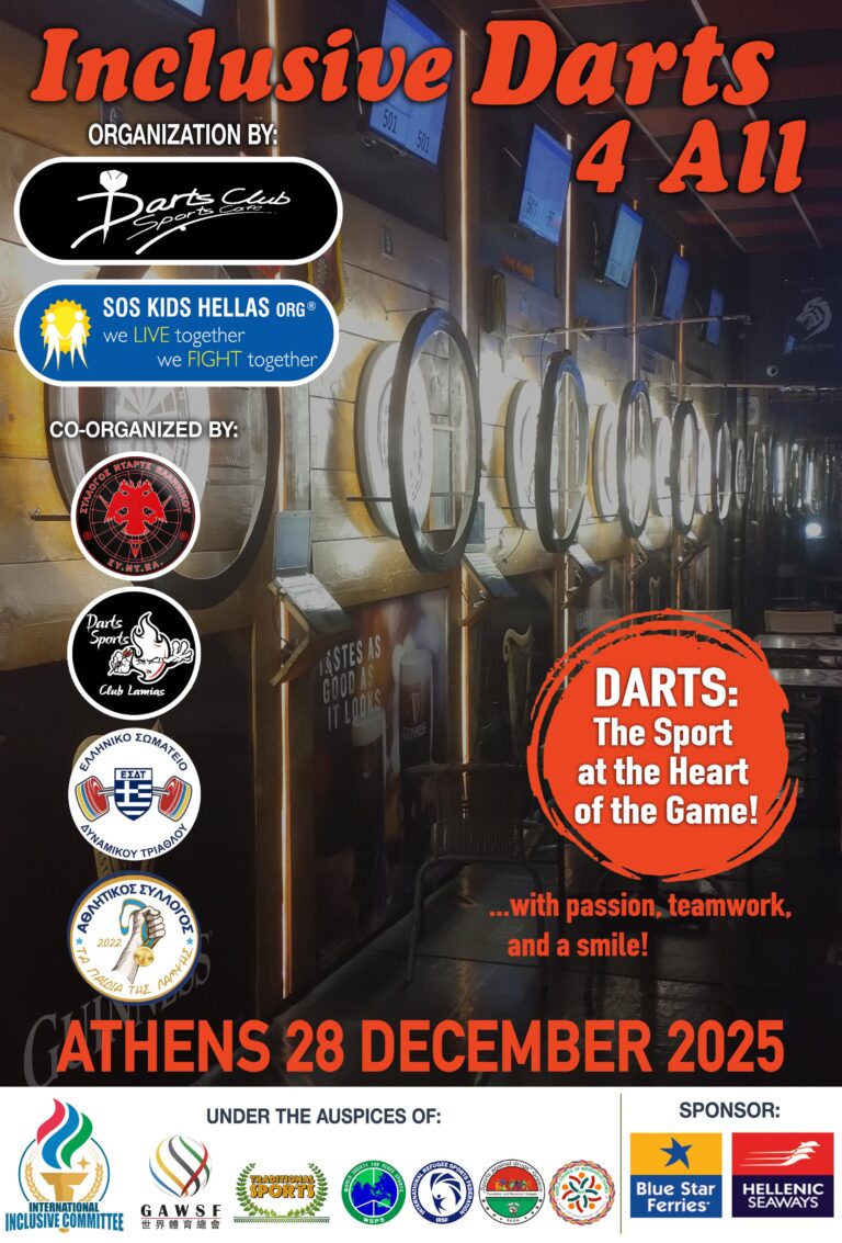 3-Inclusive Darts 4 All 2025 - Poster